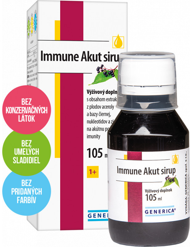 Generica Immune Akut sirup 105 ml