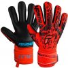 Reusch Attrakt Freegel Silver Finger Support Jr goalkeeper gloves 5372230 3333 (126470) Black/Green 8