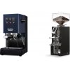 Gaggia New Classic E24 BC, blue + Eureka Mignon Libra, CR black
