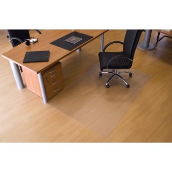 RS Office Ecoblue Podložka na tvrdý povrch tvar E 120 x 150 cm