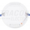 TRACON Kompaktné zápustné svietidlo,TRACON LED-DLS-24NW, okruhlé, s chipom SAMSUNG