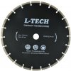 Diamantový řezný kotouč segmentový, 300x8x25,4mm GEKO nářadí G00227