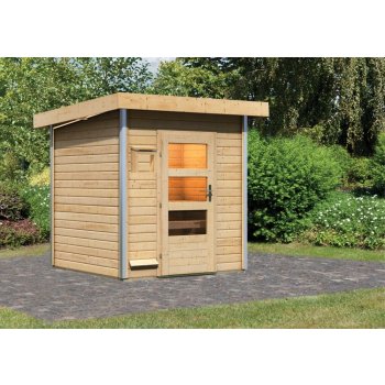 KARIBU HOLZTECHNIK Fínska sauna KARIBU Torg (86183) LG1925