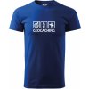 Geocaching ikony - Tričko extra veľké (5-8XL) - 5XL ( Kráľovská modrá )