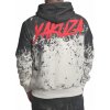 Yakuza mikina pánska s kapucňou SPLASH ALLOVER HOB 23013 white Farba: biela, Veľkosť: 6XL