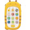 WOOPIE Interaktívny mobilný telefón so zvukom - žltý