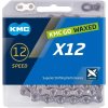 Kmc X12 Strieborný Waxed BOX reťaz