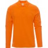 PAYPER VERONA 001213-0373 / Pánska polokošeľa s dlhým rukávom - orange XL