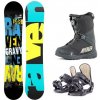 Raven Gravy junior mini snowboard + Beany Junior viazanie + Beany Avenger BS topánky - 90 cm + XS - EU 32-35