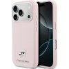 Karl Lagerfeld PU Karl and Choupette Heads Pins MagSafe kryt iPhone 17 Pro ružový 57983128975
