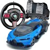 Diaľkovo ovládané auto modré jazdiace 1:16 pre deti 3 roky +