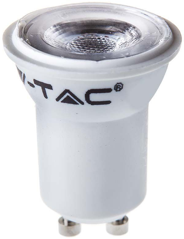 V-TAC LED žiarovka GU10, MR11, 2W, 150lm, 38°, Samsung chip Studená biela