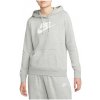 Nike NSW Club FLC GX STD PO HDY W šedá DQ5775-063