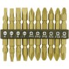 Sada bitov Strend Pro YF40020, 10 dielna, L-65 mm, CrV, GoldenFish