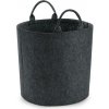 BagBase Úložný koš BG 728, plstěný COT520728r6402-charcoal me M Melír charcoal