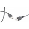 Gembird CC-USB2-AMAF-75CM/300-BK USB predlžovací 2.0 A-A M/F, 0,75m
