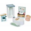 Nábytok pre bábiky Tender Leaf Dolls House Bathroom Furniture (TL8151)