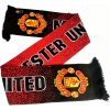 MANCHESTER UNITED FC Šál Manchester United FC, červeno-čierny, univerzálny