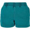 ladies stone washed shorts watergreen