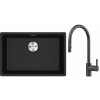 Súprava granitový drez Franke Maris 125.0687.257, kuchynská batéria Franke Eos 115.0613.671