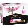 Pro Plan Veterinary Urinary krmivo pre mačky s lososom 850 g (10x85 g)