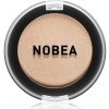 NOBEA Day-to-Day Mono Eyeshadow očné tiene s trblietkami odtieň Toasted almond 3,5 g