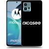 Picasee silikónový čierny obal pre Motorola Moto G72 - Picasee - new logo - white