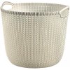 Curver® Košík KNIT 30L, krémový, 40x39x33 cm