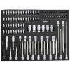 AHProfi Sada bitů ve výplni do dílenského vozíku, 102 dílů - VV102SB01