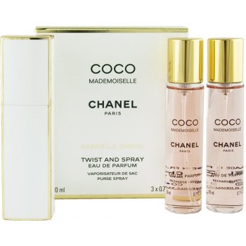 Chanel Coco Mademoiselle parfumovaná voda dámska plnitelný 20 ml +  parfumovaná voda dámska náplň 2 x 20 ml od 98,2 € - Heureka.sk