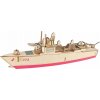 Woodcraft Drevené 3D puzzle Torpédoborec 052D