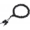 Drevený náramok Japa Mala - 1 ks 3 čierna