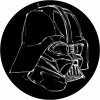 Komar Samolepiaca vliesová fototapeta Dot Star Wars Ink Vader pr. 125 cm