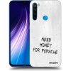 Picasee silikónový prehľadný obal pre Xiaomi Redmi Note 8 - White Fuel