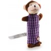 JK ANIMALS plyšová opička Long dlhá plyšová pískacia hračka pre psov 28 cm
