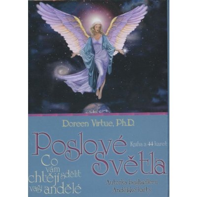 Poslové světla kniha a karty - Doreen Virtue