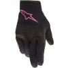 rukavice STELLA S MAX DRYSTAR ALPINESTARS black/pink 2025 Veľkosť: XS, Veľkost: XS