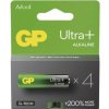 B03214 Batéria GP Alkalická Ultra Plus 1,5V AA, set 4ks