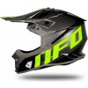 UFO INTREPID HE173 GREY AND NEON YELLOW GLOSS motokrosová prilba XL 61-62