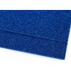 Penová guma Moosgummi s glitrami 20x30 cm - 2 ks 17 modrá