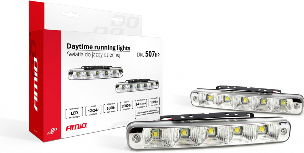 NSSC LED denné svietenie AMIO DRL 507hp