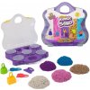 SPIN MASTER Kinetic Sand Variety Case kinetický písek s nástroji v kufříku