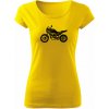 T-ričko Honda Transalp dámske tričko Farba trička: Žltá, Veľkosť: L
