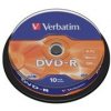 VERBATIM DVD-R AZO 4,7GB, 16x, spindle 10 ks