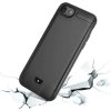 SES 3v1 Silikónové puzdro smart battery case power bánk 5000 pre Apple iPhone 11 - čierne 13793
