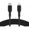 Belkin CAA004bt1MBK USB-C to Lightning, 1m, černý