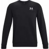 Pánska mikina Under Armour, ESSENTIAL FLEECE CREW čierna,biela XXL