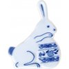 Cibulák Magnetka Zajačik s vajíčkom 7cm Originálny Český Porcelán Dubí