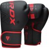 Boxerské rukavice RDX F6 Kara – čierno-červené