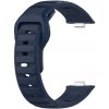 BStrap Silicone remienok na Huawei Watch Fit 3, darkblue